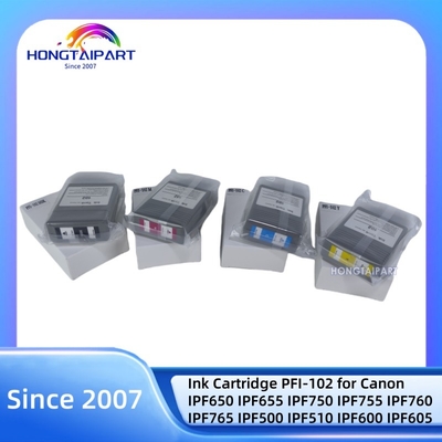 kupować Kartusz atramentowy-MBK C M Y PFI-102 dla Canon IPF650 IPF655 IPF750 IPF755 IPF760 IPF765 IPF500 IPF510 IPF600 IPF605 IPF610 IPF710 IPF650 IPF750 produkcja internetowa