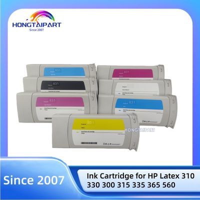 kupować 775ML Empty Ink Cartridge Compatible with HP Latex 310 330 300 315 335 365 560 Models 831C CZ694A-PK CZ695A-C CZ696A-M CZ697A-Y CZ698A-LC CZ699A-LM CZ706A-OP produkcja internetowa