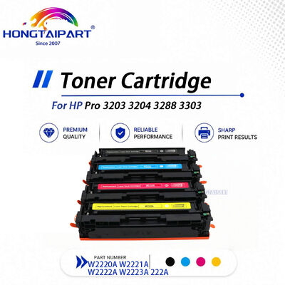 kupić W2220A W2221A W2222A W2223A wkład z tonerem 222A do HP Pro 3203 3204 3288 3303 produkcja internetowa