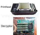 Oryginalna blokada głowicy drukującej Epson DX5 F186000 pasuje do deszyfratora