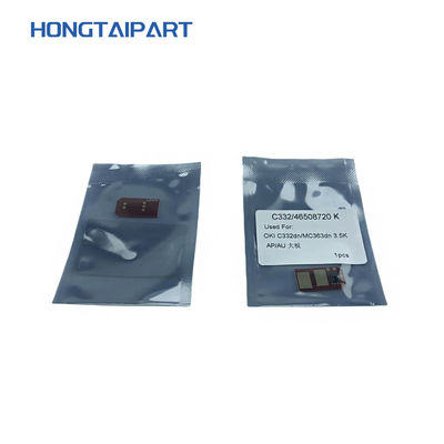 Zresetuj czip tonera dla OKI C332dn MC363dn duży rozmiar AP wersja AU Chip kasety 46508709 46508710 46508711 46508712 3.5K