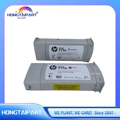 oryginalny kartridż do atramentu fotograficznego Magenta Vivid 771B B6Y01A B6Y03A B6Y27A dla drukarki HP DesignJet Z6200 Z6600 Z6610 Z6800 Z6810 775ml HONGTAIPART