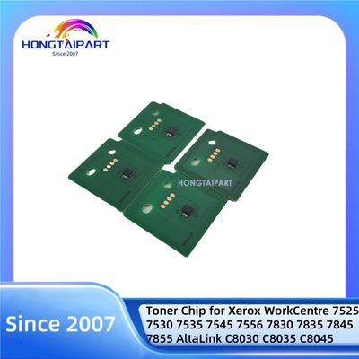 Toner Chip-BK Y M C 006R01509 006R01510 006R01511 006R01512 Do Centrum Pracy Xerox 7525 7530 7535 7545 7556 7830 7835 7845 7855 AltaLink C8030 C8035 C8045 C8055