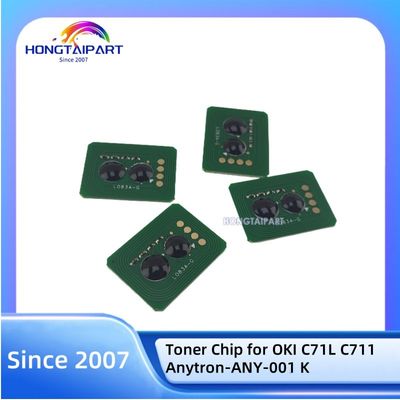 Kompatybilny chip tonera do OKI C71L C711 Anytron-ANY-001 K