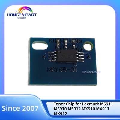 Chip do tonera do Lexmark MS911 MS910 MS912 MX910 MX911 MX912