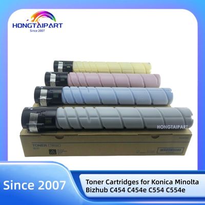 Toner TN512 do Konica Minolta Bizhub C454 C454e C554 C554e z pojemnością BK 540g