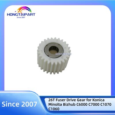26T Fuser Drive Gear A03U809500 dla Konica Minolta Bizhub C6000 C7000 C1070 C1060 Części zamienne HONGTAIPART