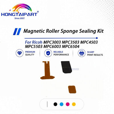Magnetic Roller Sponge Sealing Kit Fit Ricoh MPC3003 MPC3503 MPC4503 MPC5503 