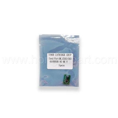 Chip kasety z tonerem do OKI C532DN MC573DN 6K 46490610 46490611 46490609 46490612 Chip resetowania chipa tonera Konica Minolta
