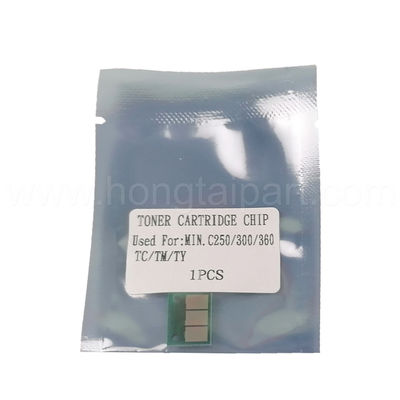 Chip z tonerem do Konica Minolta Bh C250 300 360 gorąca sprzedaż bęben z tonerem Chip wysokiej jakości i stabilnej i długiej żywotności